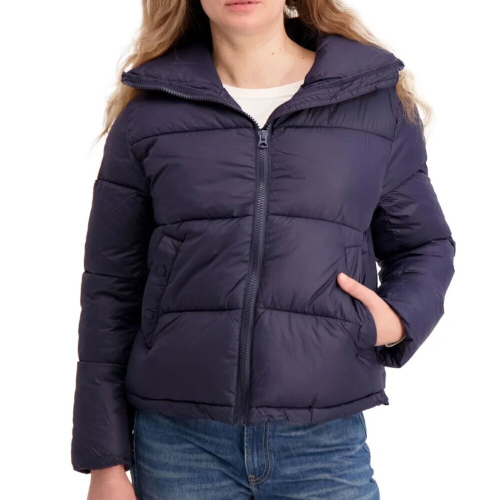 NWT - Hudson Women's Blue Short Puffer Jacket – Size XL